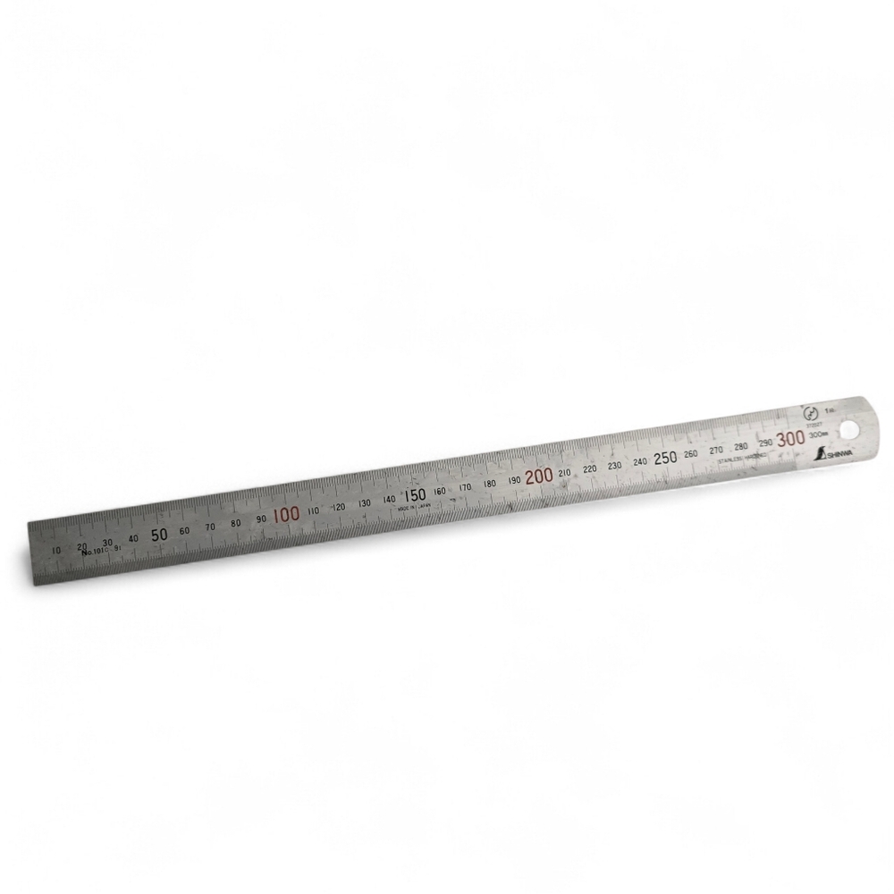 Shinwa 300mm Stainless Steel Metric Ruler Japan Precision Machinist Tool - Picture 2 of 8